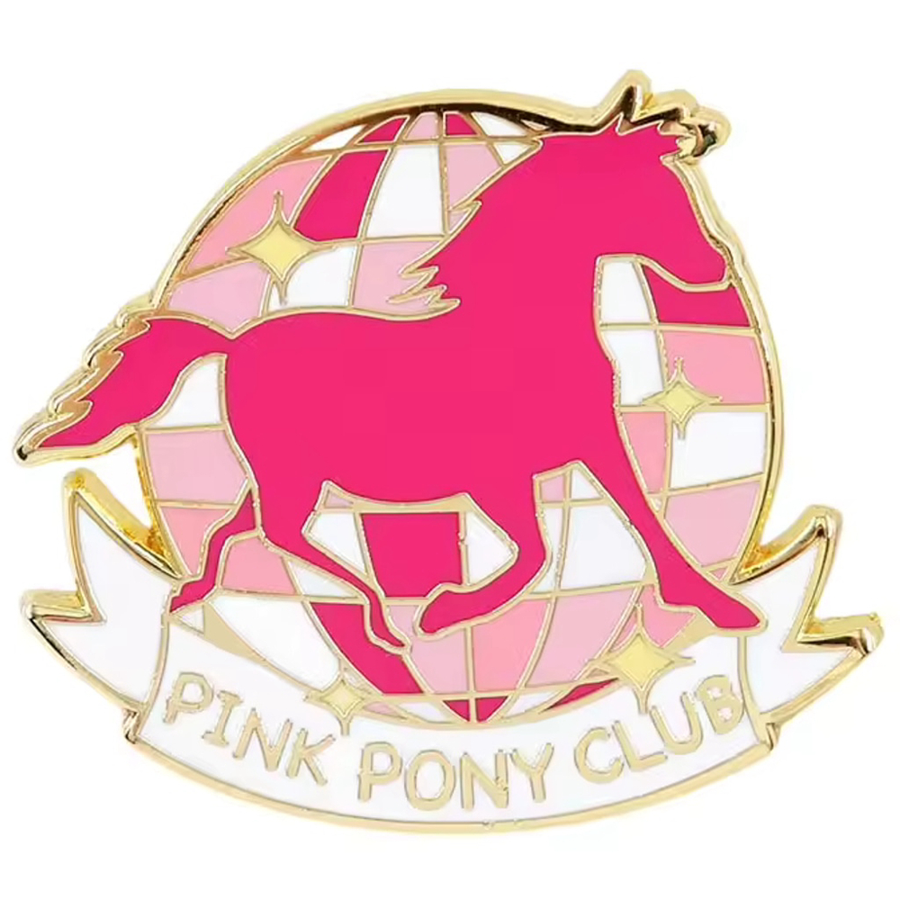Chappell Roan Music Inspired Pink Pony Club Enamel Pin